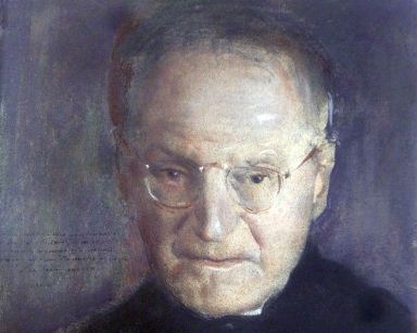 Il ritratto di don Facibeni dipinto da Pietro Annigoni per la prima volta esposto in pubblico