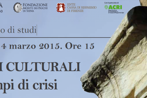 Convegno di studi : “I beni culturali in tempi di crisi”