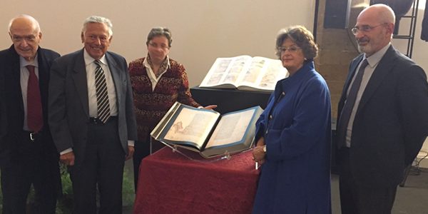 Presentata in Palazzo Vecchio l’edizione del Codice Rustici (1448-1453), uno dei manoscritti più preziosi al mondo