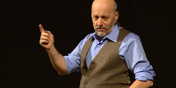 Marco Paolini al ciclo Sulla scia dei giorni. Dialoghi sul limite