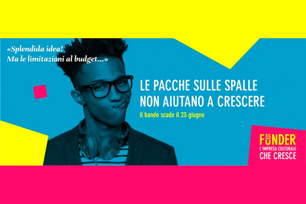 Funder 35: on-line il nuovo bando per le imprese culturali no-profit