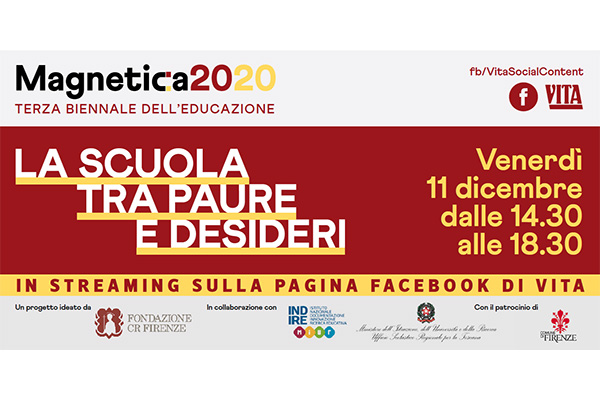 Torna in diretta streaming ‘Magnetica 2020: La scuola tra paure e desideri’