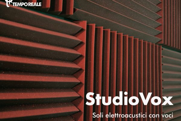 STUDIO VOX. Soli elettroacustici con voci