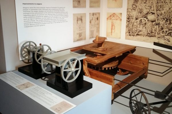 La meccanica di Leonardo al Museo Leonardiano di Vinci