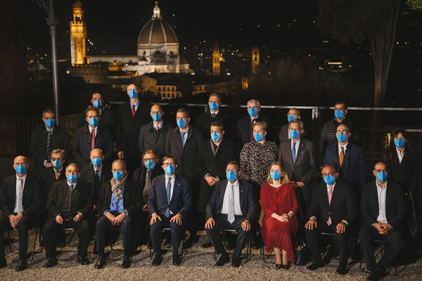 Il benvenuto per i Sindaci dei Paesi del Mediterreneo a Villa Bardini